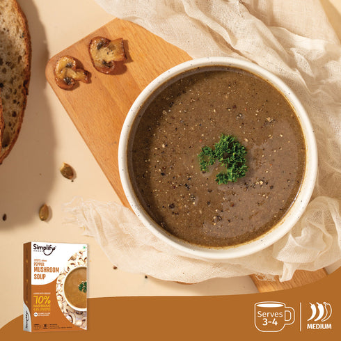 Simplify Foods Pepper Mushroom Soup