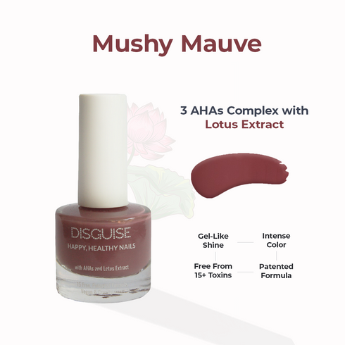 Disguise Happy Healthy Nail Polish Mushy Mauve 109