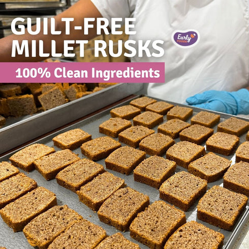 Early Foods Chota Pack Whole Wheat Rusk