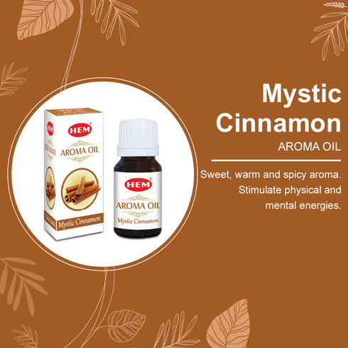 HEM Mystic Cinnamon Aroma Oil