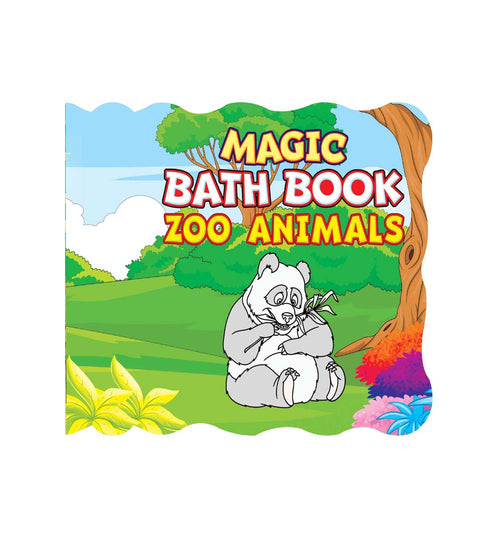 Magic Bath Book - Zoo Animals (English)