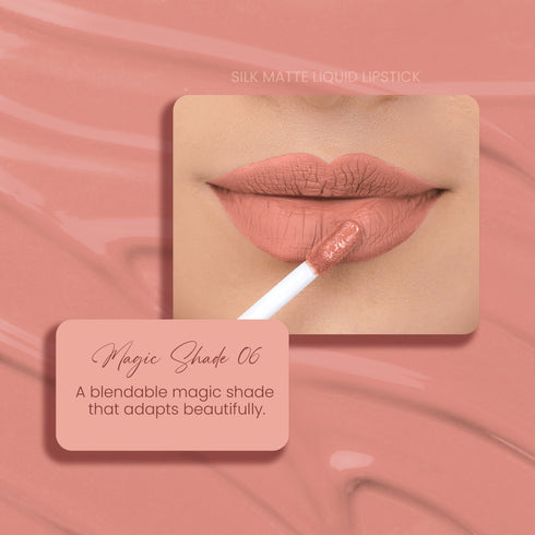 Parul Garg Beauty Magic Shade - Merlin 06: Silk Matte Liquid Lipstick