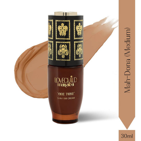LoveChild Mah|Dona Medium | | One Take 5|IN|1 BB Cream With SPF 20 PA++ Sun Protection