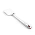 Vinod Stainless Queens Steel Roti Turner Heavy Gauge Flat Plain Cooking Spoon Steel Spatula I Set of 2 I no 1