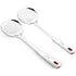 Vinod Stainless Steel Queens Skimmer Slotted Spoon Set of 2 36.5 cm Highest Grade Stainless Steel Rust Free Dishwasher Safe No 1