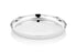 Vinod Stainless Steel Royal Hammered Khumcha Thali Set of 2 27.5 Lunch Plate Dinner Plate High Grade Stainless Steel Rust Free