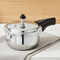 Vinod Doniv Titanium Triply Stainless Steel Pressure Cookers 3 Ltr Outer Lid Induction Friendly
