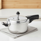 Vinod Doniv Titanium Triply Stainless Steel Pressure Cookers 5 Ltr Outer Lid Induction Friendly
