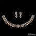 Majestic Lattice Sparkle Necklace Set