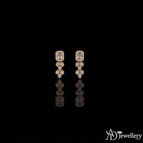 Majestic Lattice Sparkle Necklace Set