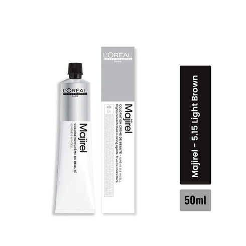 L'Oreal Professionnel Majirel 5.15 Light Brown With Mahogany Ash Permanent Hair Colour 50ml