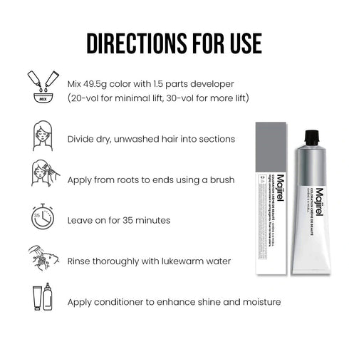 L'Oreal Professionnel Majirel 5.15 Light Brown With Mahogany Ash Permanent Hair Colour 50ml