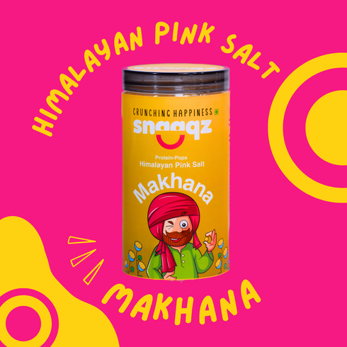 SNAAQZ Himalayan Pink Salt Makhana