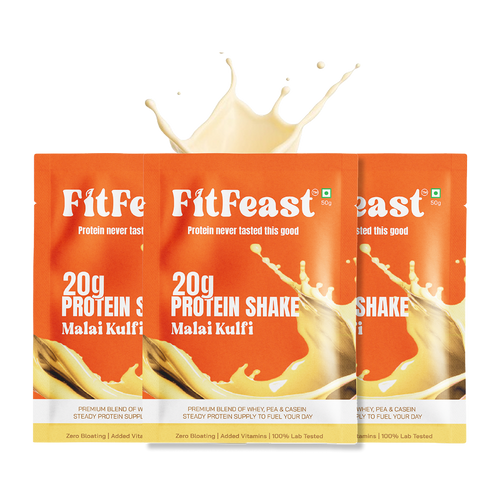 Fitfeast Protein Sachet Malai Kulfi x 3