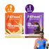 Fitfeast Protein Sachet | 2 Malai Kulfi | 1 Chocolate (50g Each)
