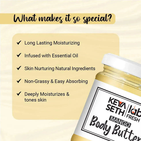 Keya Seth Aromatherapy Lab Fresh Mango Body Butter