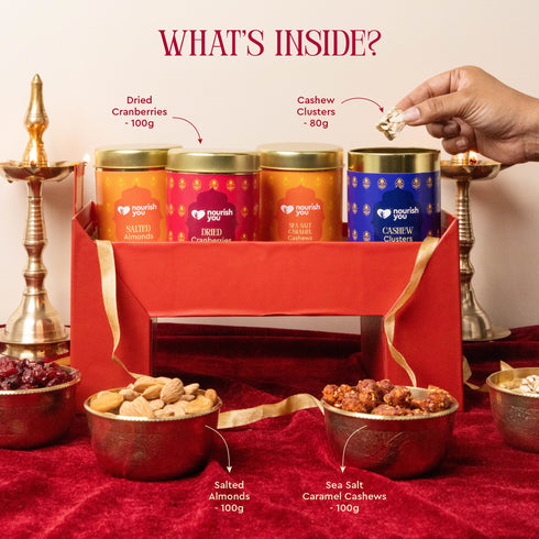 Nourish You Noor Premium Diwali Hamper – Manik Mahal Gift Box