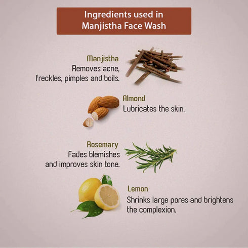 Ancient Living Manjistha Face Wash