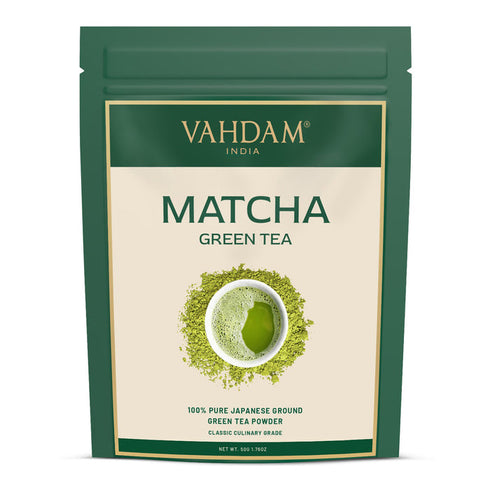 Vahdam Tea Pure Japanese Matcha Green Tea