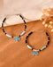 Meera Jaipur Mayoor baby silver bracelet
