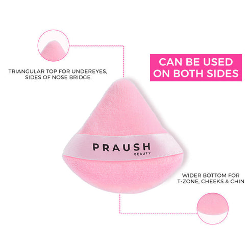 Praush Soft Focus Powder Pizza Puff