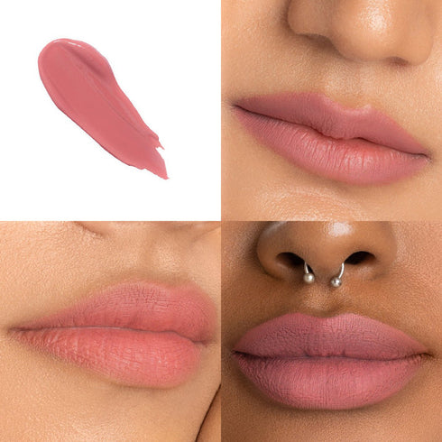 LoveChild Meetha Jaljeera | Mamma mia! Lush | Matte Lip Crème Mauve Pink | Intense Hydration
