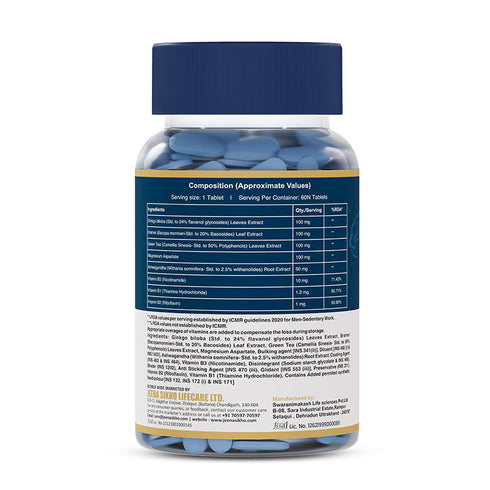 Jeena Sikho Memory Support Tablets