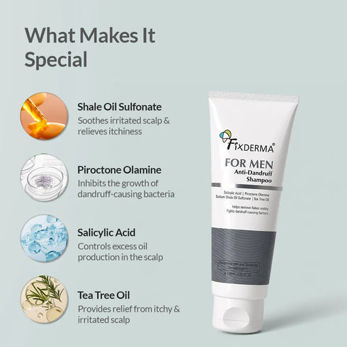 FixDerma FOR MEN Anti-Dandruff Shampoo