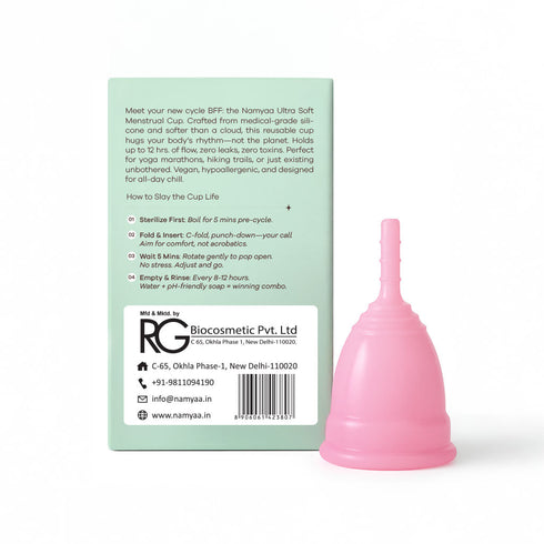Namyaa Skincare Reusable Menstrual Cup
