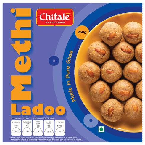 Chitale Bandhu Mithaiwale Methi Ladoo