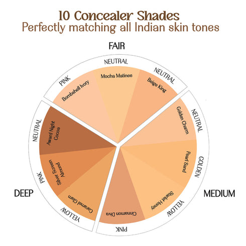 LoveChild Mocha Matinee| Concealer Cameo Natural Finish