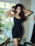 UNDERNEAT Mid Thigh Bodysuit - Black