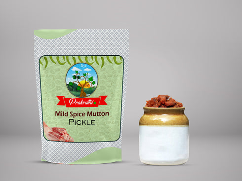 Prakruthi Mild Spice Mutton Pickle
