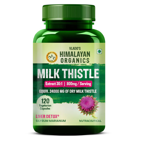 Himalayan Organics Milk Thistle Capsules
