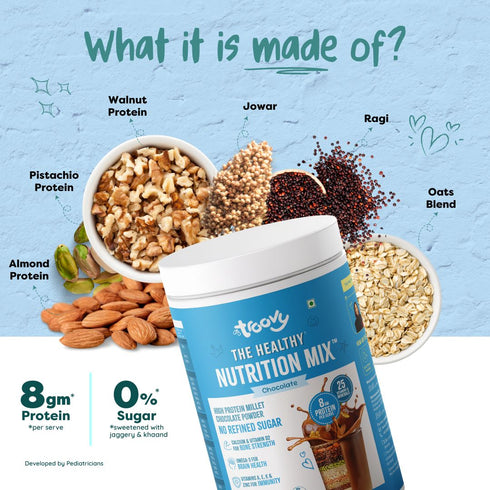 Troovy The Healthy Chocolate Milk Mix