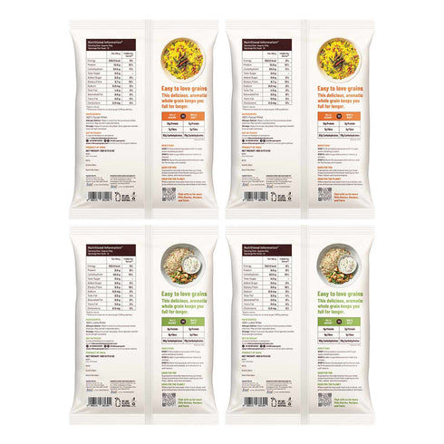 Slurrp Farm Weight Loss Combo - 2 Little Millet Grains + 2 Foxtail Millet Grains