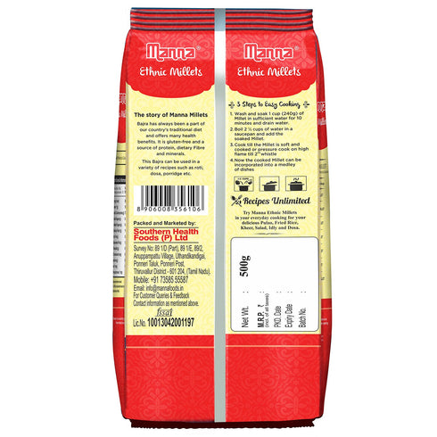 Manna Foods Bajra Millet