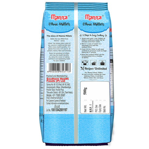 Manna Foods Jowar Millet