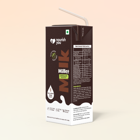Nourish You Millet Mlk - Chocolate Flavour - 200 ml