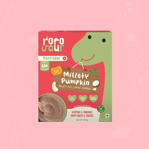 Rorosaur Millety Pumpkin Baby Porridge Mix