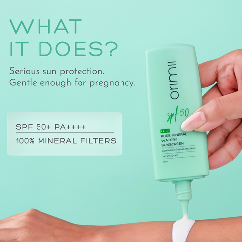 Orimii Skincare Pure Mineral Watery Sunscreen SPF 50