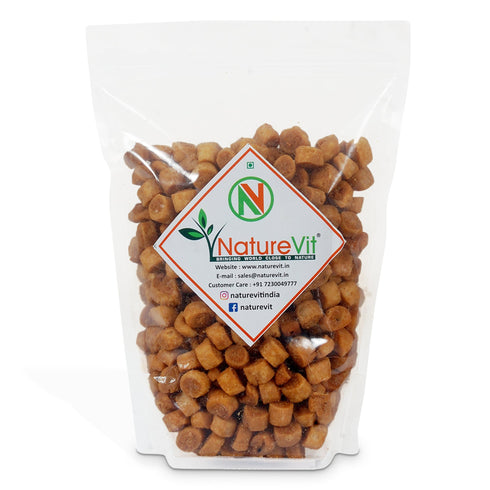 NatureVit Mini Bhakarwadi Crunchy| Light & Flavourful Indian Snack