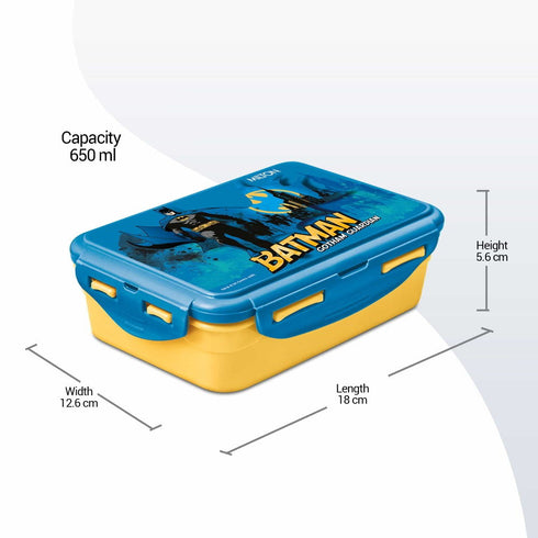Milton Mini Fun Treat Super Hero Plastic Tiffin