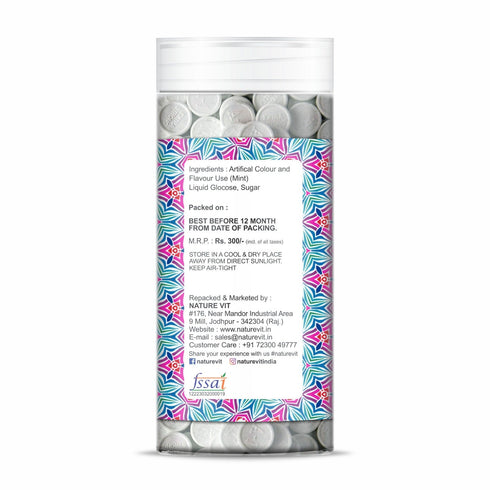 NatureVit Mint Candy Medium Mint Goli | Refreshing Mouth Freshener