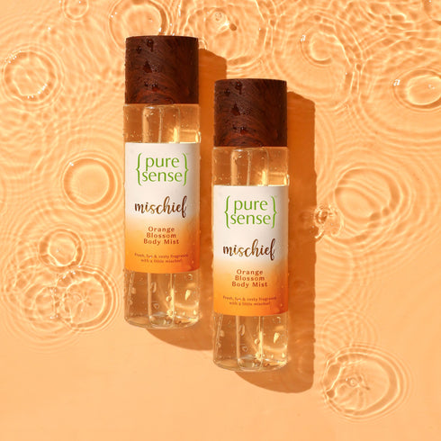 PureSense Mischief Orange Blossom Body Mist | From the makers of Parachute Advansed