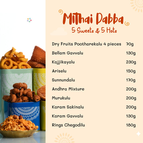 Prakruthi Mithai Dabba ఆంధ్ర & తెలంగాణ