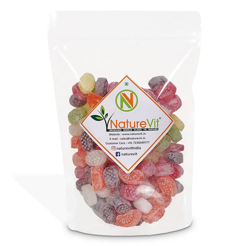 NatureVit Mix Fruit Candy Khati Mithi Goli Mouth Freshener