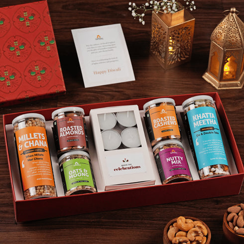 Omay Foods Mixed Delights Diwali Gift Box