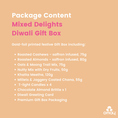 Omay Foods Mixed Delights Diwali Gift Box