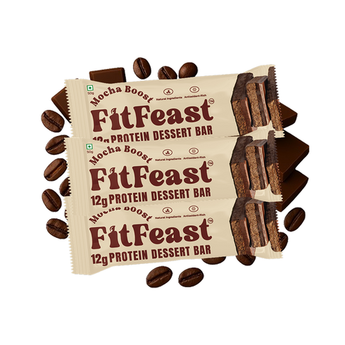 Fitfeast Protein Bars Mocha Boost